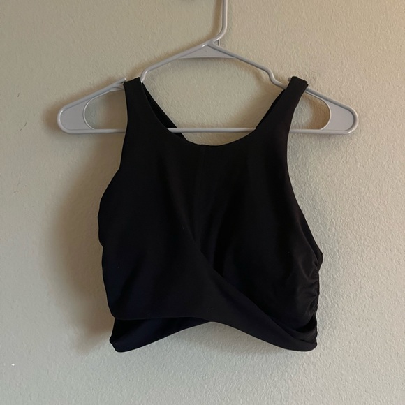 lululemon athletica Other - LULULEMON Always Aligned Bra in black Luon size 6